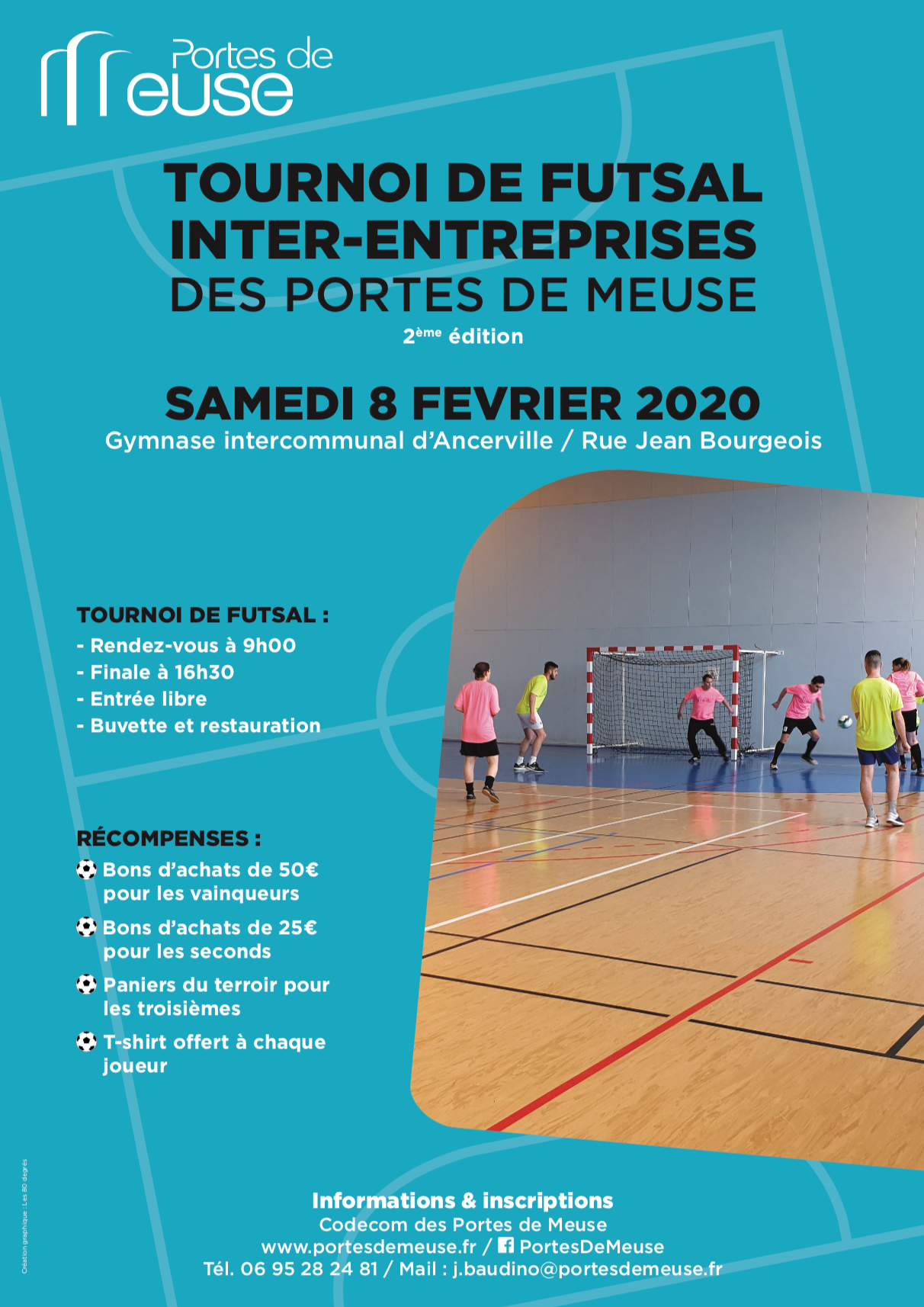 Tournoi Futsal Inter Entreprises Codecom Portes De Meuse